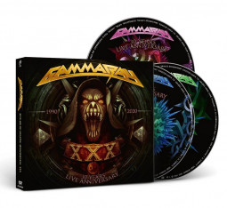 GAMMA RAY - 30 YEARS LIVE ANNIVERSARY - 2CD/DVD