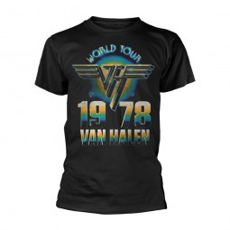 VAN HALEN - WORLD TOUR '78 - TRIKO