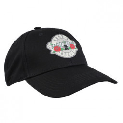 Guns N' Roses - Unisex Baseball Cap: Silver Circle Logo