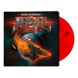 ANVIL - IMPACT IS IMMINENT (RED/BLACK MARBLE VINYL) - LP