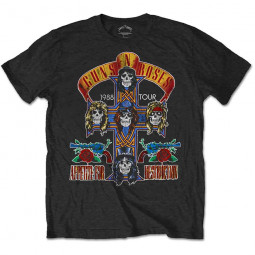 Guns N' Roses - Unisex T-Shirt: NJ Summer Jam 1988 (Back Print) - TRIKO