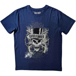 Guns N' Roses - Unisex T-Shirt: Faded Skull
