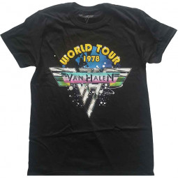 VAN HALEN - WORLD TOUR '78 (FULL COLOUR) - TRIKO