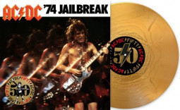 AC/DC - '74 JAILBREAK (GOLD METALLIC) - LP