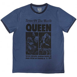 QUEEN - NEWS OF THE WORLD 40TH FRONT PAGE (RINGER) - TRIKO