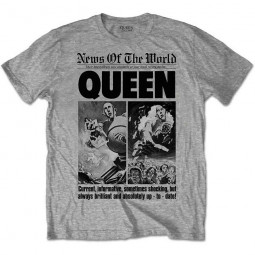 QUEEN - NEWS OF THE WORLD (40TH FRONT PAGE) - TRIKO