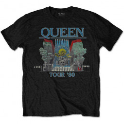 QUEEN - TOUR '80 - TRIKO