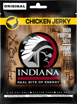 Indiana Jerky Chicken Original 25g - 10ks