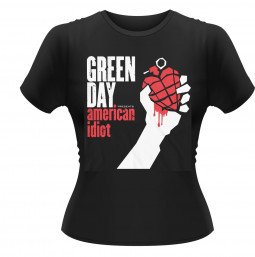 GREEN DAY - AMERICAN IDIOT (T-Shirt, Girlie)