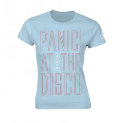 PANIC! AT THE DISCO - OUTLINE NAME (T-Shirt, Girlie)