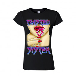 TWISTED SISTER - LOVE IS FOR SUCKERS (T-Shirt, Girlie)