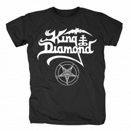 King Diamond - White Logo