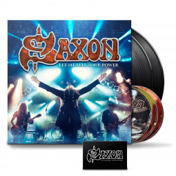 SAXON - LET ME FEEL YOUR POWER (2LP+BLU-RAY+2CD) - LP