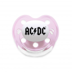 AC/DC (Logo) - Soother - DUDLÍK růžový