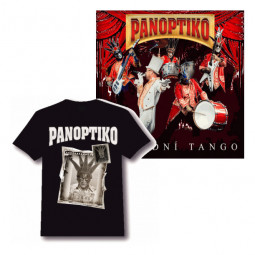 Combo: PANOPTIKO - Poslední tango - CD + Tričko - Pánské
