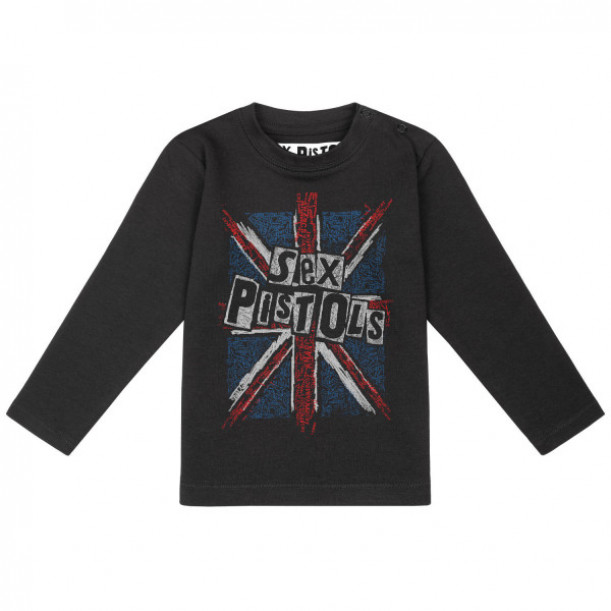 Sex Pistols - Union Jack - Dlouhé Tričko pro miminka > MetalKids > Pro ...