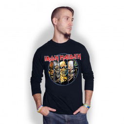 Iron Maiden  - Unisex Long Sleeved T-Shirt: Eddie Evolution 