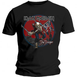 Iron Maiden Unisex T-Shirt: Trooper Red Sky