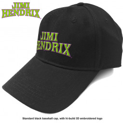 Jimi Hendrix - Unisex Baseball Cap: Arched Logo