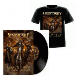 Combo: SYMPHONITY - Marco Polo: The Metal Soundrack - LP + Tričko