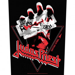 Judas Priest Back Patch: British Steel Vintage (nášivka na záda)