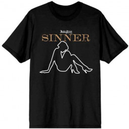 Judas Priest - Unisex T-Shirt: Sin After Sin Sinner Slogan Lady 
