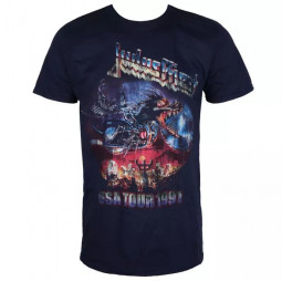 Judas Priest - Unisex T-Shirt: Painkiller US Tour 91