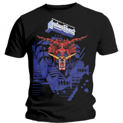 Judas Priest - Unisex T-Shirt: Defenders Blue