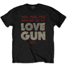 KISS - Unisex T-Shirt: Pull The Trigger