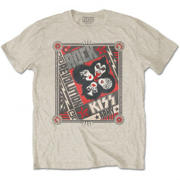 KISS - Unisex T-Shirt: Rock Revolution