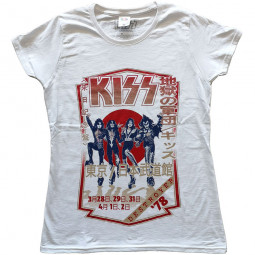 KISS - Ladies T-Shirt: Destroyer Tour '78