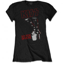 KISS - Ladies T-Shirt: Do You Love Me