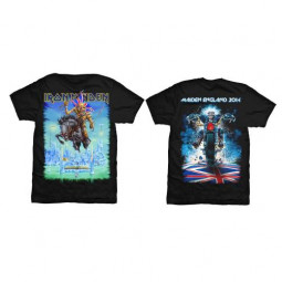 Iron Maiden Unisex T-Shirt: Tour Trooper (Back Print) (skladem)