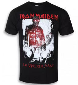 Iron Maiden Unisex T-Shirt: The Wicker Man Smoke (skladem)
