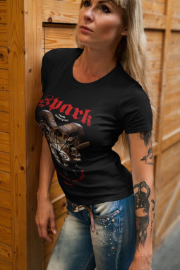 Okultní kozel dámské tričko - černé 2022