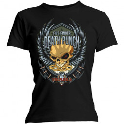Five Finger Death Punch - Ladies T-Shirt: Trouble