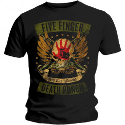 Five Finger Death Punch - Unisex T-Shirt: Locked & Loade
