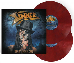 SINNER - BROTHERHOOD - LP PINK/RED/BLUE/WHITE