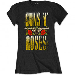 Guns N' Roses - Ladies T-Shirt: Big Guns
