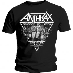 Anthrax - Unisex T-Shirt: Soldier of Metal FTD
