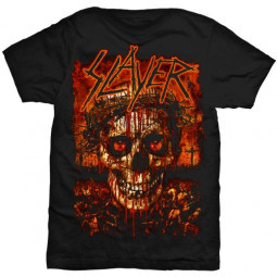 Slayer - Unisex T-Shirt: Crowned Skull