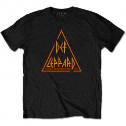Def Leppard - Unisex T-Shirt: Classic Triangle