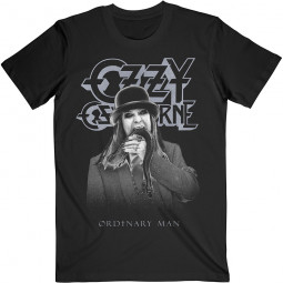 Ozzy Osbourne - Unisex T-Shirt: Ordinary Man Snake Rayograph