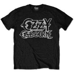 Ozzy Osbourne - Unisex T-Shirt: Vintage Logo