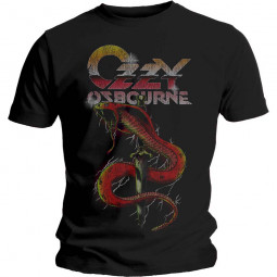 Ozzy Osbourne - Unisex T-Shirt: Vintage Snake