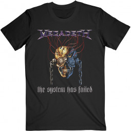 Megadeth - Unisex T-Shirt: Systems Fail
