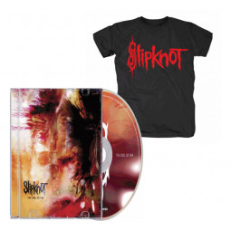 Combo: SLIPKNOT - THE END, SO FAR - CD + Slipknot - WANYK logo black