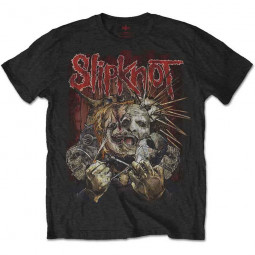 Slipknot - Unisex T-Shirt: Torn Apart (Back Print)