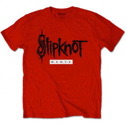 Slipknot - Unisex T-Shirt: WANYK (Back Print) 