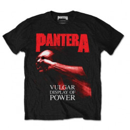 Pantera - Unisex T-Shirt: Red Vulgar